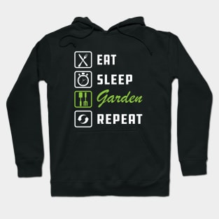 Gardener - Eat Sleep Garden Repeat Hoodie